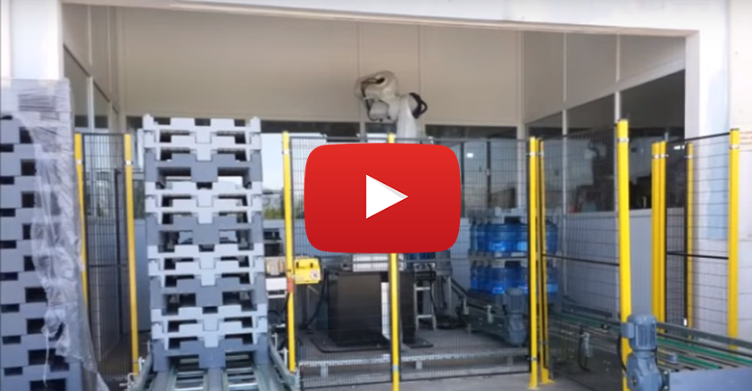 Bottle Viyol Palletizing Stacking Robot