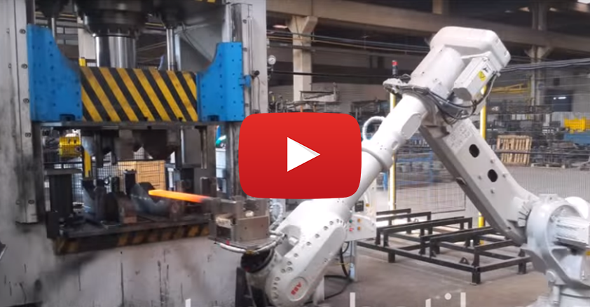 Press Loading Hot Forming Robot