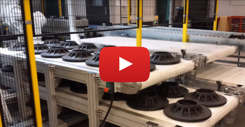 CNC vertical processing loading Robot