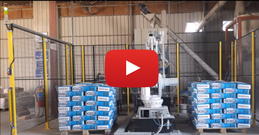Construction Chemicals Palletizing Robot