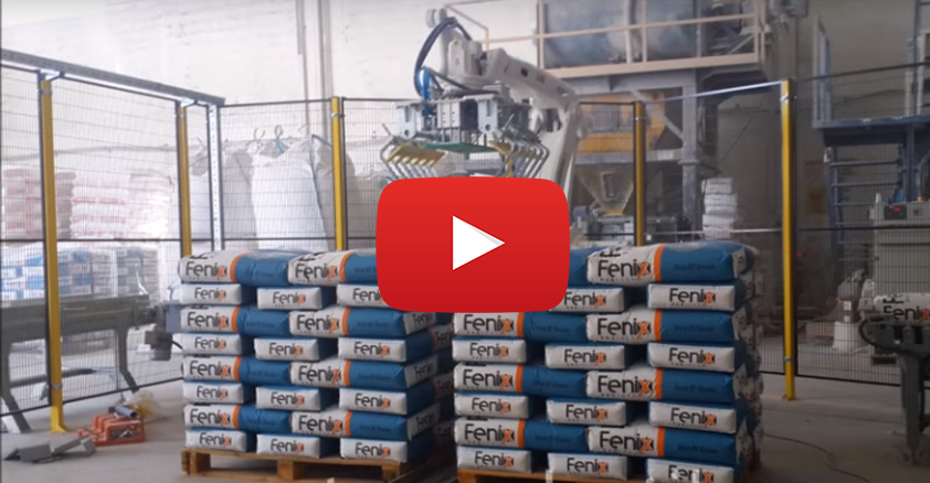 Construction Chemicals Palletizing Robot