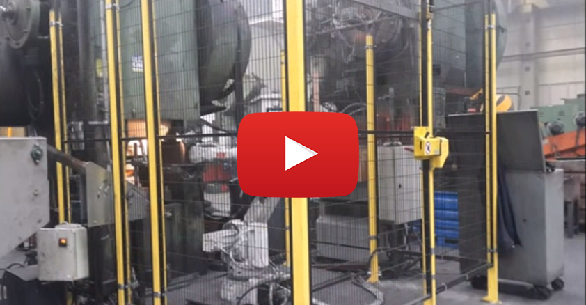 Hot Press Operation Robot